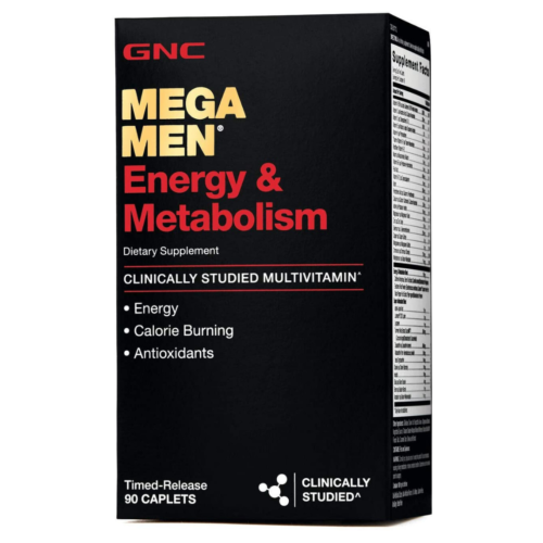 Mega Men Energy Metabolism GNC 90 Tabletas