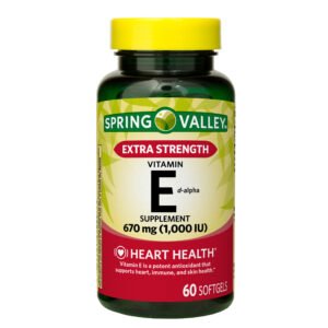 Vitamina E extra fuerte 1000 UI Spring Valley