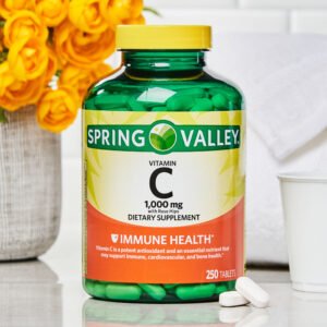 Vitamina C con Rose Hips, 1000 mg Spring Valley