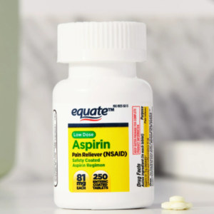 Equate Aspirina 81mg 250 tabletas