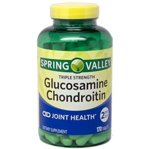 Glucosamine Chondroitin Spring Valley 170 Tabletas