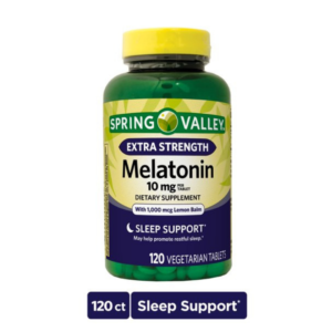 Spring Valley Melatonina extra fuerte de Spring Valley, 10 mg, 120 unidades